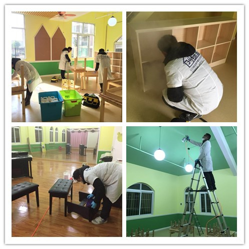 北京艾利金德恒凱學(xué)府幼兒園室內(nèi)空氣治理