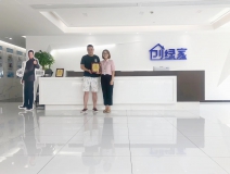 熱烈祝賀馬總夫婦簽約創綠家鹽城市區級代理!