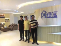 熱烈祝賀蘇州龔總、陸總成功加入創(chuàng)綠家！