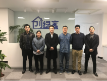 中室協凈化委秘書長楊軍、執行主任尚婕蒞臨創綠家指導工作!